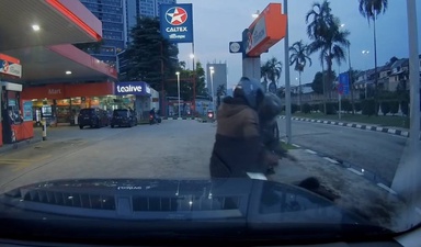 Football critic beaten up at petrol station in PJ