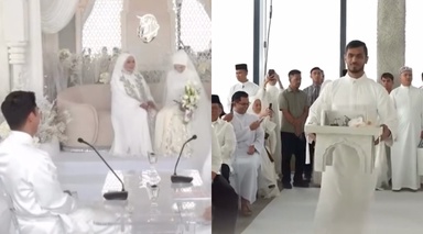 "Another Level" Bukan Hantaran Biasa, Syed Saddiq & Bella Berbalas Hadiah Istimewa