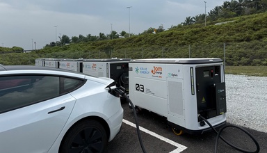 JomCharge powers F1 private fleet at Sepang with 1.4MW EV charging capacity