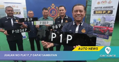 Lebih 6,000 Orang Bida Nombor Plat P_P