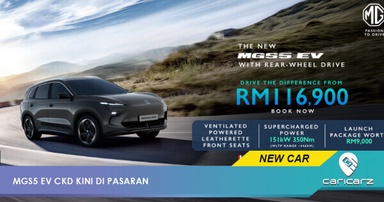 MGS5 EV CKD Kini Di Malaysia – Lagi Laju, Lagi Murah, Siap Ada Promo RM9,000
