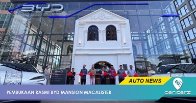 Bilik Pameran BYD Mansion Macalister Dibuka Rasmi