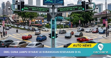 DBKL Guna Lampu Isyarat AI Atasi Kesesakan Trafik Kuala Lumpur