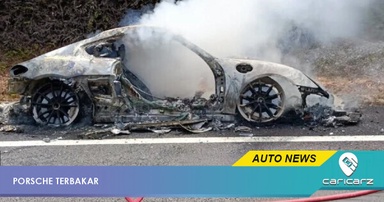 Kereta Mewah Terbakar