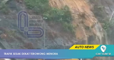 Cerun Runtuh Punca Sesak Dekat Terowong Menora