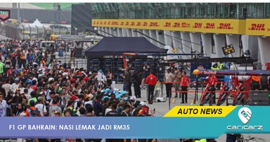 Nasi Lemak RM35 Di Sepang: Harga Makanan F1 Cetus Bualan Hangat