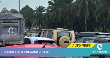 Kemuncak F1 Sepang: George Russell Pun 'Pening' Sangkut "Jem"