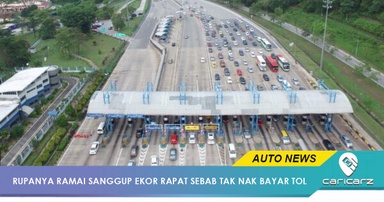 Ikut Rapat Tak Nak Bayar Tol