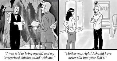 This Artist’s Single-Panel Comics Find Humor In Anxiety, Dating, Parenting, And Social Media (38 Comics)