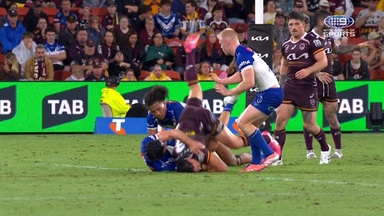 'Judo flip' puts Burton on report