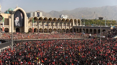 ‘Let us wail’: Thousands rally in Tehran for supreme leader Khamenei’s funeral