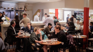 Andrew McConnell’s genre-defining dining room comes of age, and is as buzzy as ever
