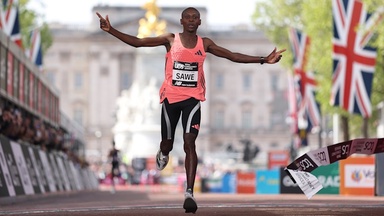 1:59.30: Kenyan shatters world record in new marathon territory