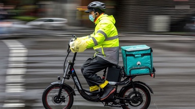 ‘Defining moment’: Food delivery drivers secure minimum hourly wage