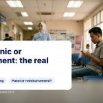 Panel clinic or government hospital: what each visit actually costs you