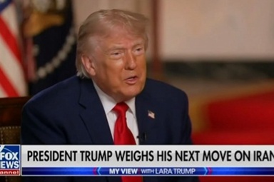 Trump now says US left Iran’s military ‘alone’ after weeks of boasting that he destroyed its forces