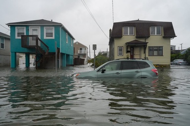 Nor’easter slams East Coast leaving towns submerged, widespread power outages and canceled flights