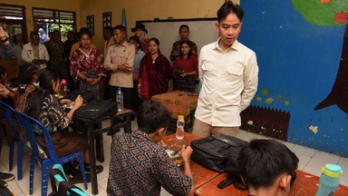 Gibran: Pembangunan di Papua Butuh Situasi Damai