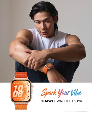ARRIVING SOON ON 19th MAY IN MALAYSIA, THE NEW HUAWEI WATCH FIT 5 SERIES, WATCH ULTIMATE DESIGN SPRING EDITION, AND FREECLIP 2 IN BERRY PURPLE