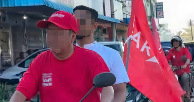 Anthony Loke arah JPJ saman petugas kempen PRN Johor tak pakai topi keledar