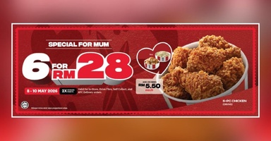 Bringing Families Together This Mother’s Day with KFC’s 6pcs Chicken at RM28