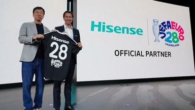 Hisense Extends Long-Term UEFA Partnership  as Official Partner of UEFA EURO 2028