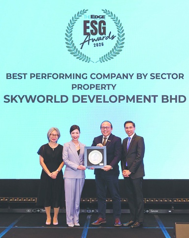 SkyWorld wins recognition for commitment to ESG principles