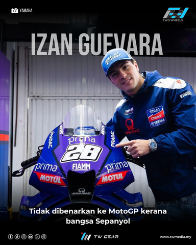 Izan Guevara Kurang Bernasib Baik