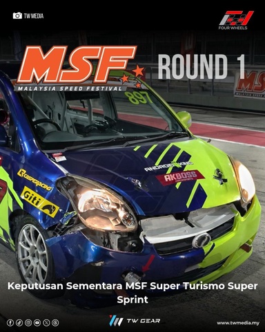 Gegaran Tirai Pembuka MSF Racing 2026: Aksi SuperSprint Hangatkan Litar Sepang