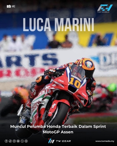 Luca Marini Muncul Pelumba Honda Terbaik Dalam Sprint MotoGP Assen