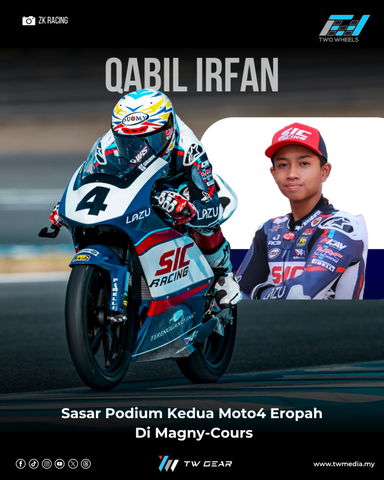 Qabil Irfan Sasar Podium Kedua Musim Ini Di Magny-Cours