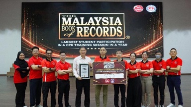 14,813 Students Trained: PMG Sets Malaysia CPR Record