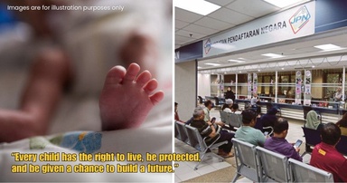 “Every child has the right to live” – JPN Pleads with M’sians Not to Abandon Newborns, Urges Legal Registration