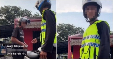 Subang Jaya Man Wears Fake PDRM Uniform in Viral Video, Gets Arrested & May Face Up to 1 Year in Jail