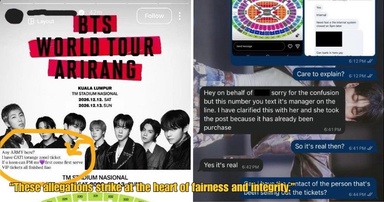 M’sian BTS Fans Raise Concerns After Influencer Allegedly Sells Concert Tickets Before Presale Even Begins