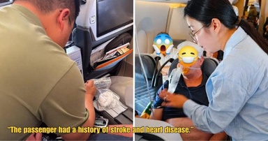 M’sian Doctors Jump into Action on New Zealand-S’pore Flight to Save Passenger Suffering Anaphylactic Shock