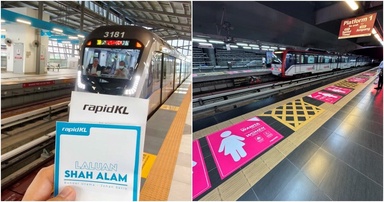 Prasarana Reveals Why the New LRT Shah Alam Line (LRT3) Doesn’t Have Women-Only Carriages