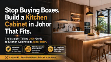 Kitchen Cabinet Johor: 2026 Custom & Handmade Buyer’s Guide