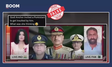 Digitally Altered Video Peddled As Pak Panelist Mocking Chitra Tripathi