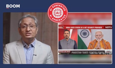 Deepfake Videos Peddled As Ravish Kumar, Shiv Aroor Praising Pakistan