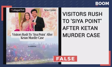 Old Video Of Tourists At Lohagad Falsely Linked To Ketan Agarwal Murder Case