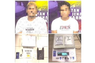 Duo held, syabu seized in Semporna