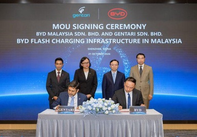 Gentari And BYD Ink Strategic Partnership To Deploy BYD Flash Charging Across Malaysia