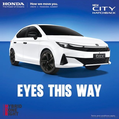 New Honda City Hatchback Officially Open For Booking In Malaysia With Sharper Styling, Upgraded Tech & Enhanced Safety