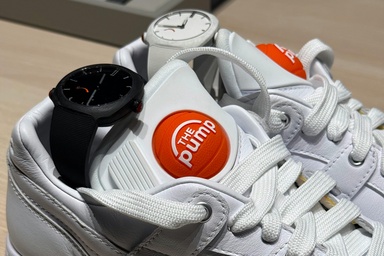 The Wildest Watch In Switzerland Is a Reebok Pump (EXCLUSIVE)