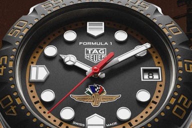 The Latest & Greatest TAG Heuer F1 Watch Runs on Sun