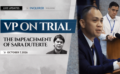 LIVE UPDATES: Sara Duterte impeachment trial | Oct. 7, 2026