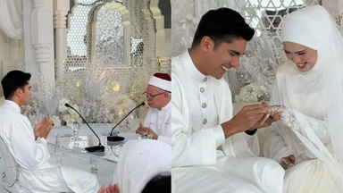Syed Saddiq Dan Bella Astillah Selamat Diijabkabulkan, Sah Bergelar Suami Isteri