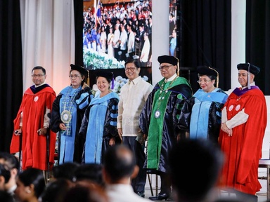 Marcos to new law graduates: 'Service over self-interest'