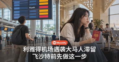 沙特利雅得机场遇袭，暂无大马人伤亡！近期要飞沙特，出门前先做这一步